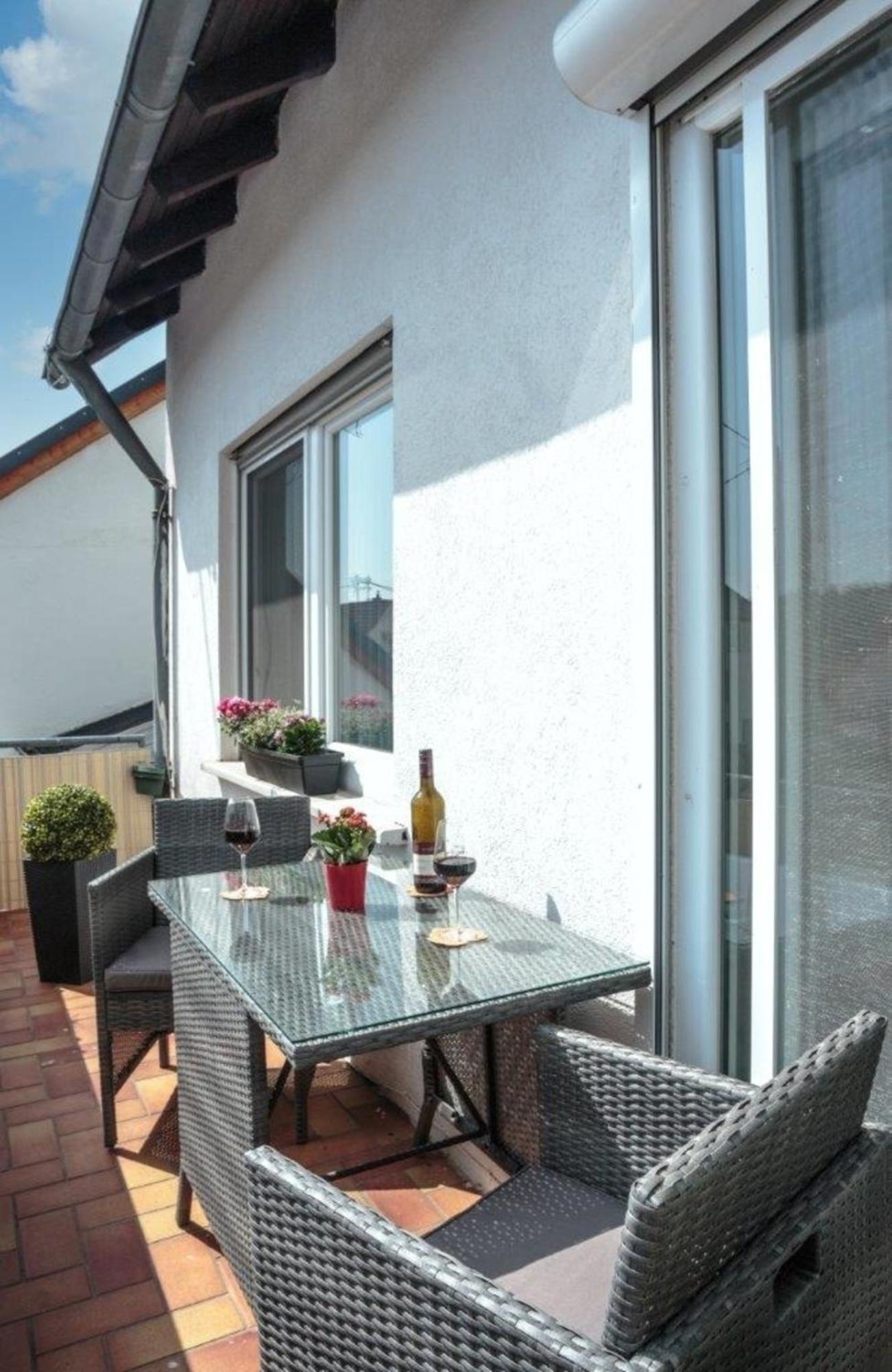 Ferienwohnung Grauschiefer Irsch Esterno foto